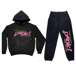 Black Sp5der Tracksuit