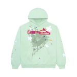 Sp5der SP5 Mint Hoodie