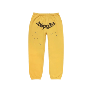 Sp5der Sweatpants Yellow