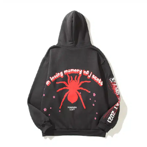 Printed Multi Colors Hoodie 1 Spider