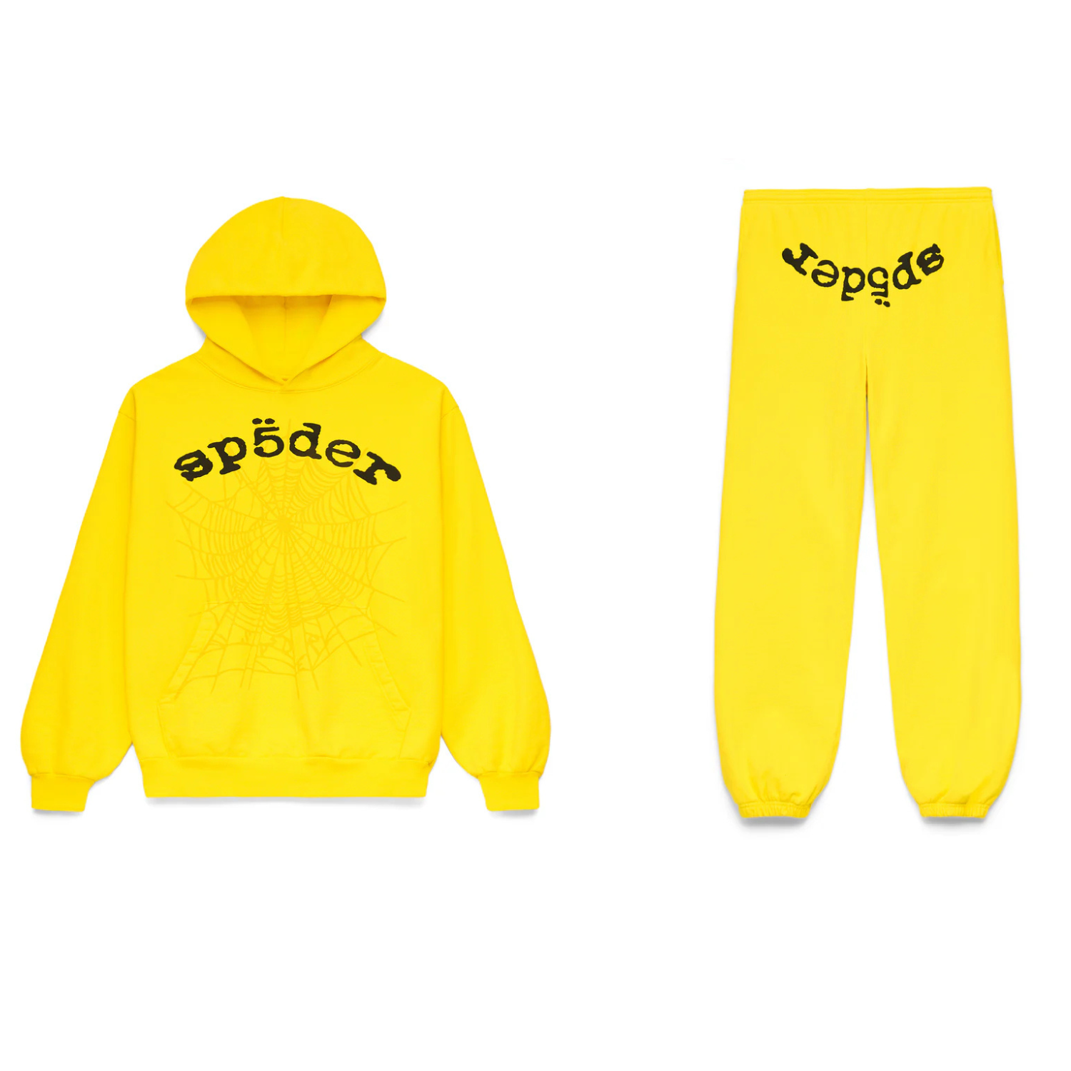 Sp5der LEGACY Tracksuit Yellow Sp5der LEGACY Tracksuit Yellow
