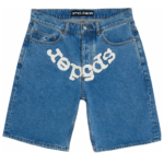 Sp5der OG Logo Denim Short