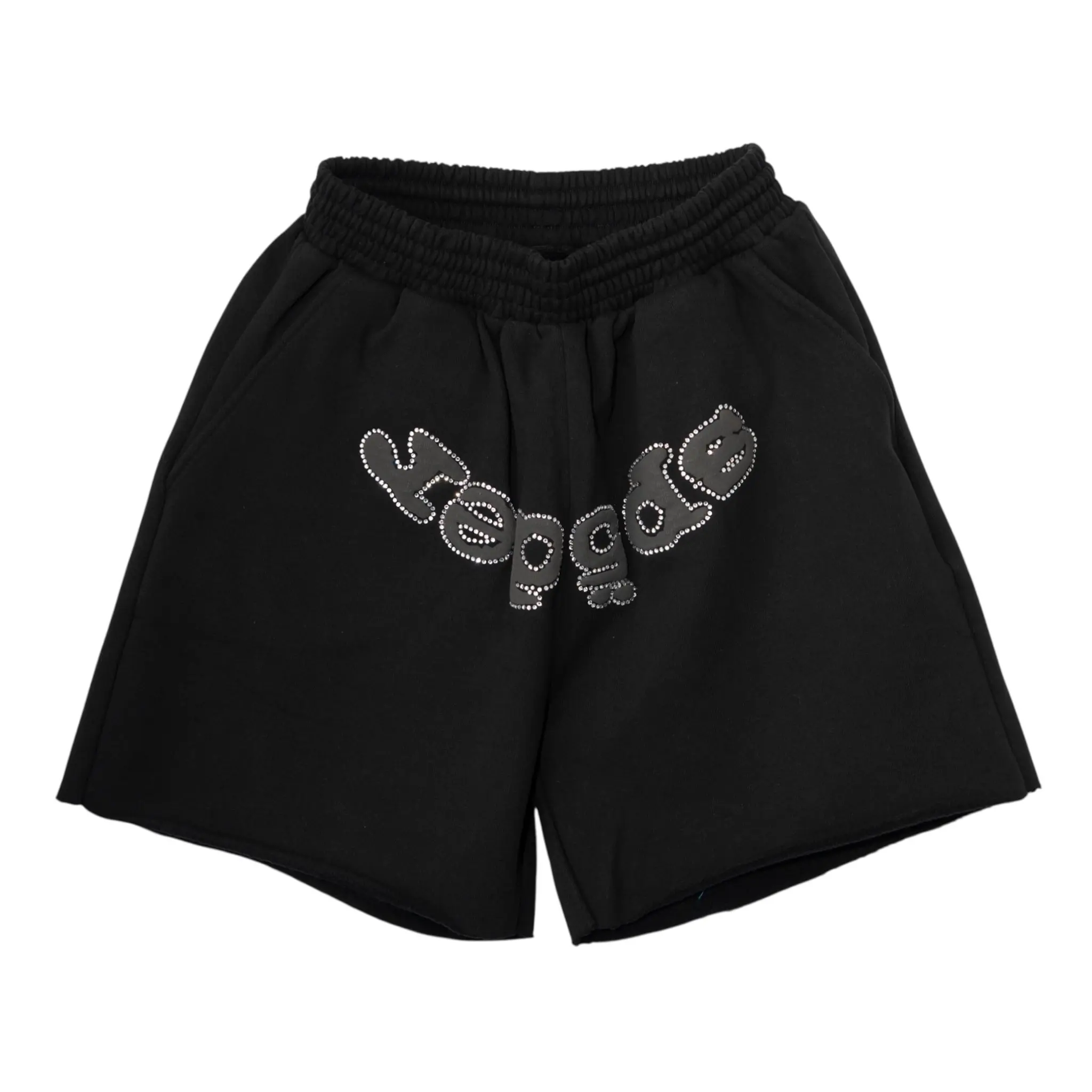 Sp5der OG Web V2 Rhinestone Sweatshorts Sp5der OG Web V2 Rhinestone Sweatshorts
