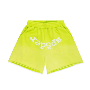 Sp5der OG Web V2 Sweatshort Acid Green