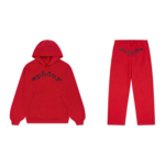Sp5der Vvs Tracksuit Red